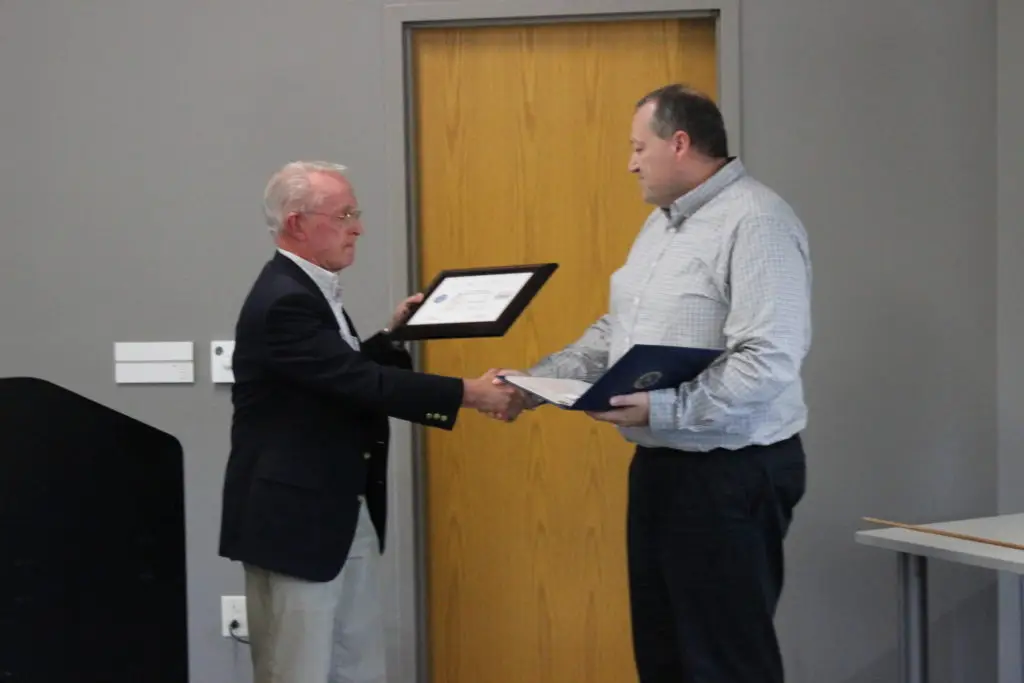 presentation of Patriot Award