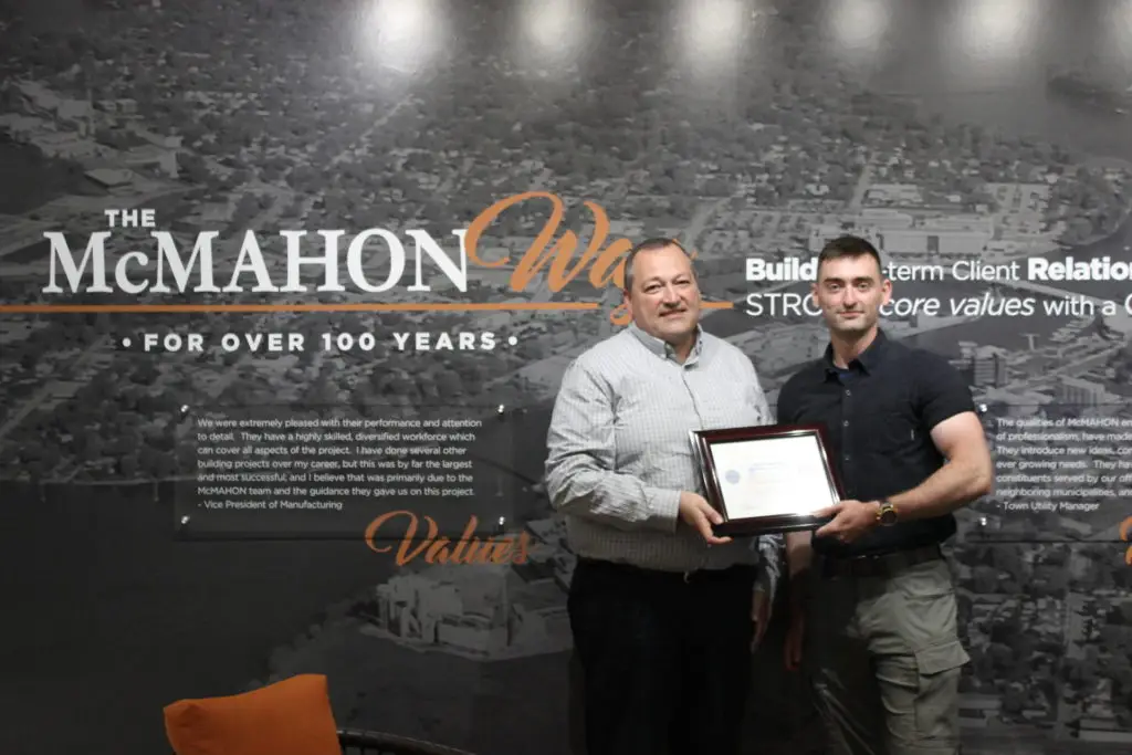 Employees with the Patriot Award