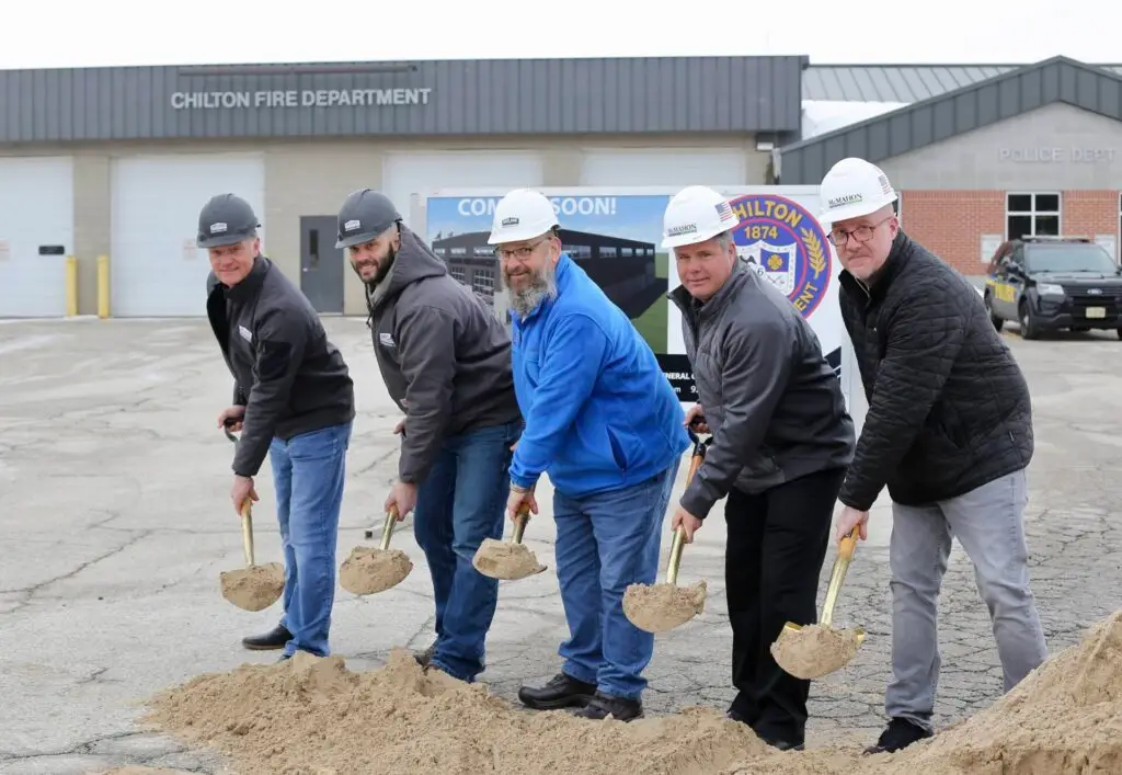 Chilton Department groundbreaking event