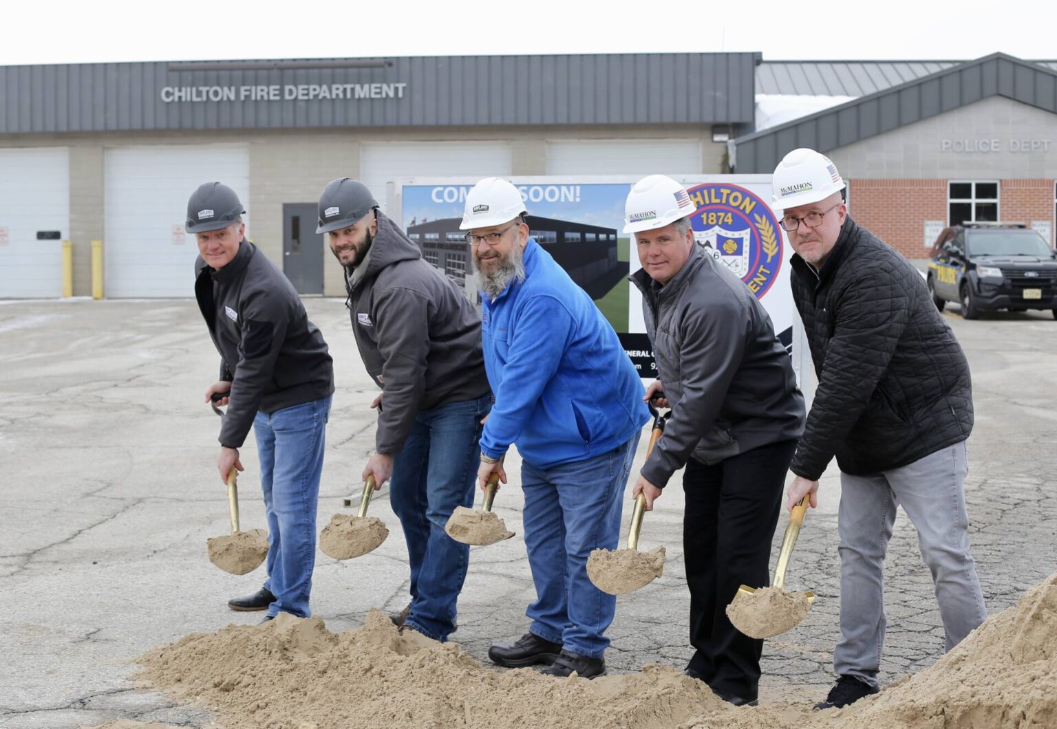 Chilton Fire Department Breaks Ground on New Fire Station McMahon