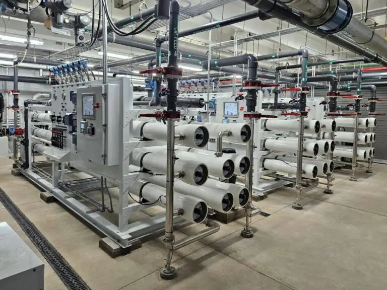 Membrane Skids; Village of Winneconne Reverse Osmosis Water Treatment System