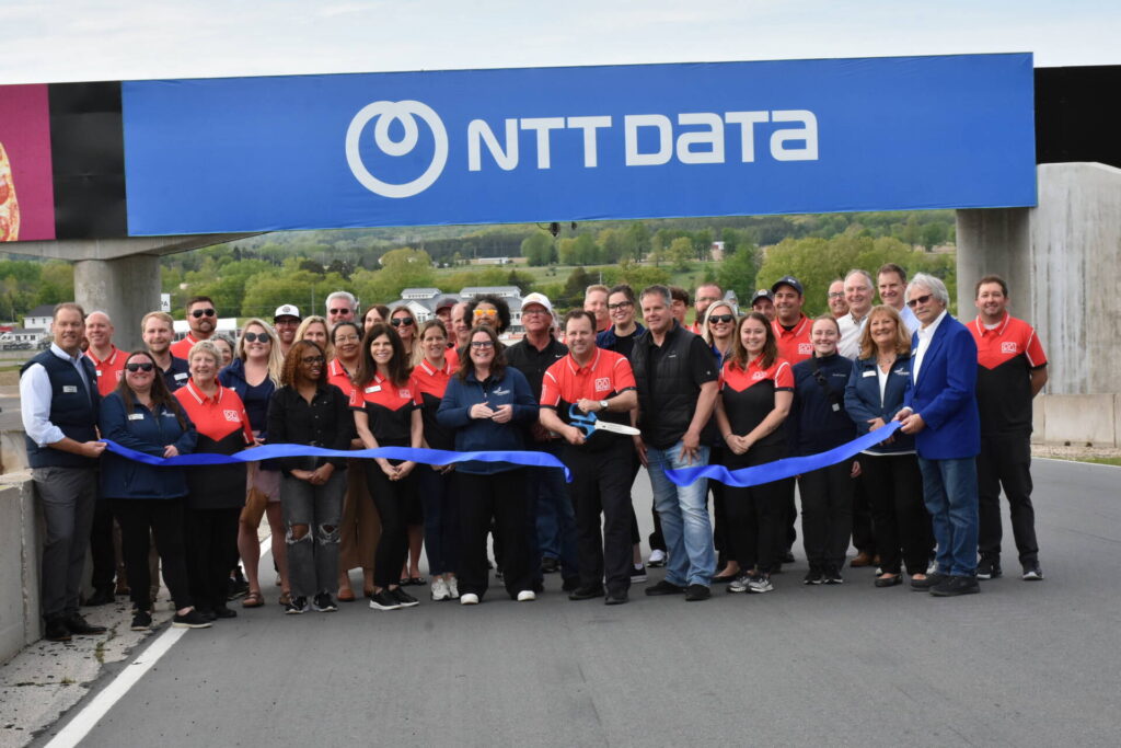Road America Pedestrian Bridge Ribbon Cutting 2025