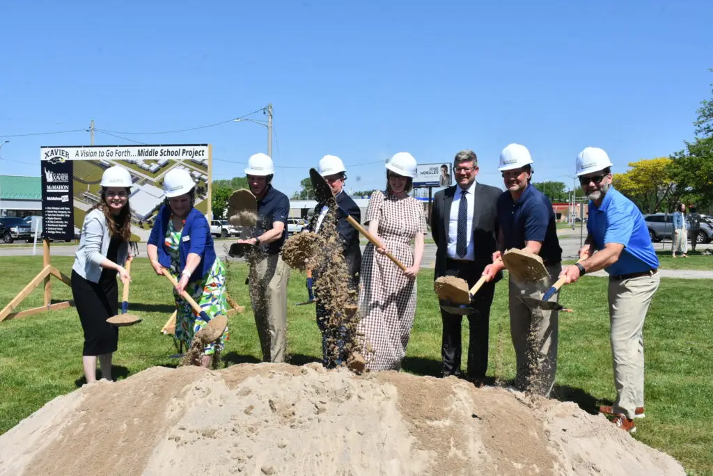Xavier Middle School Ground Breaking