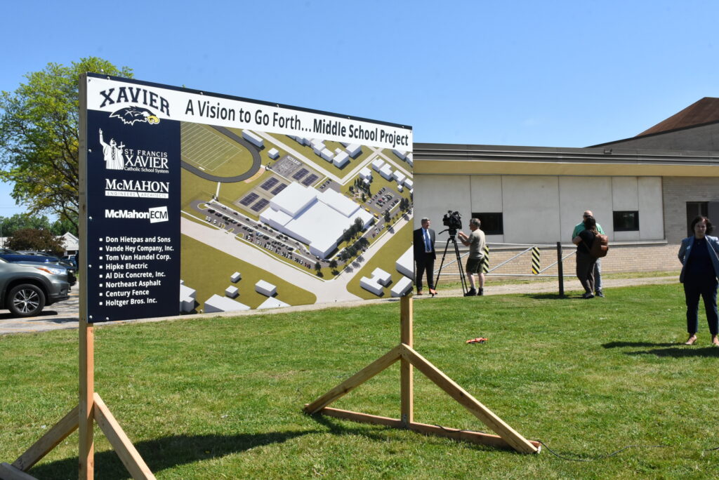 Xavier Middle School Ground Breaking