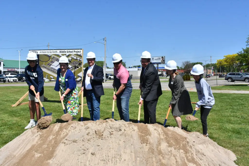 Xavier Middle School Ground Breaking